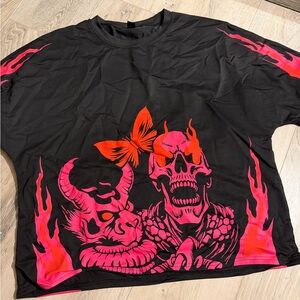 Manfinity Black T-Shirt XXL‎